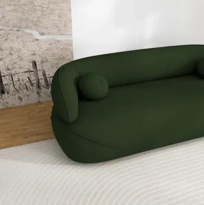 Brody Dark Green Boucle Sofa