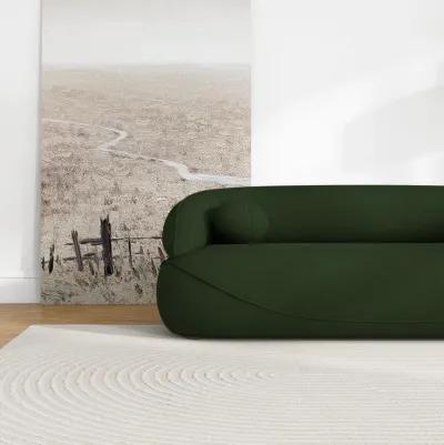 Brody Dark Green Boucle Sofa