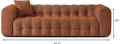 Marceille Modern Boucle Sofa in Cream