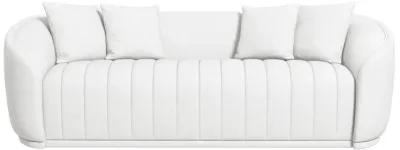 Thrive White Boucle Sofa