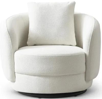 Perth Beige Boucle Lounge Chair