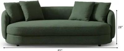 Perth Gold Boucle Sofa