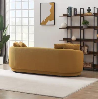 Perth Gold Boucle Sofa