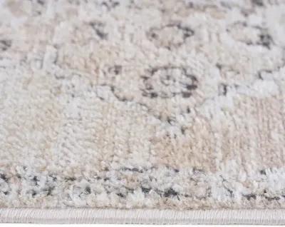 Payas Cream-Beige Runnner Rug Size 2'2'' x 8'