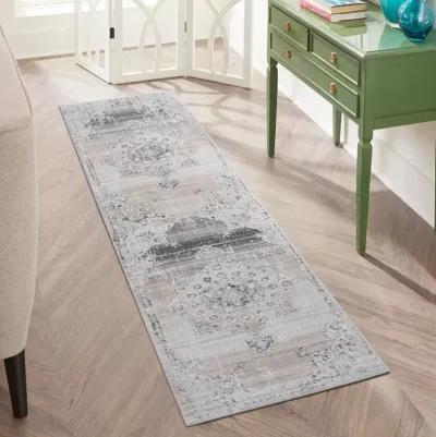 Payas Cream-Beige Runnner Rug Size 2'2'' x 8'