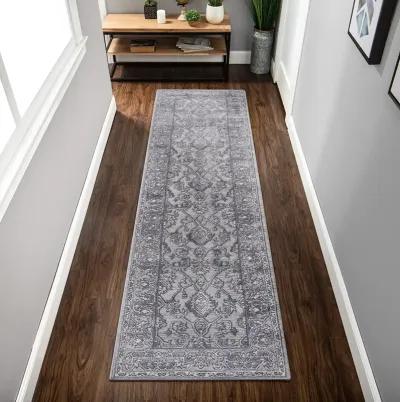 Marfi Grey-Blue Runner Rug 2'2'' x 8'