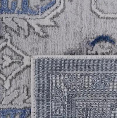 Marfi Grey - Blue Rug Size 5'3'' x 7'6''