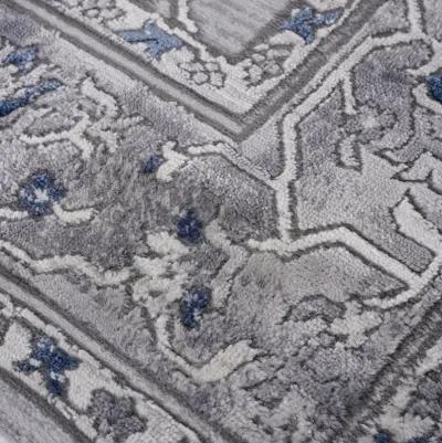 Marfi Grey - Blue Rug Size 5'3'' x 7'6''