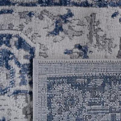 Marfi Blue-Grey Runner Rug 2'2'' x 8'