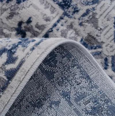 Marfi Blue-Grey Runner Rug 2'2'' x 8'