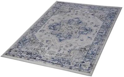 Marfi Blue - Grey Rug Size 5'3'' x 7'6''