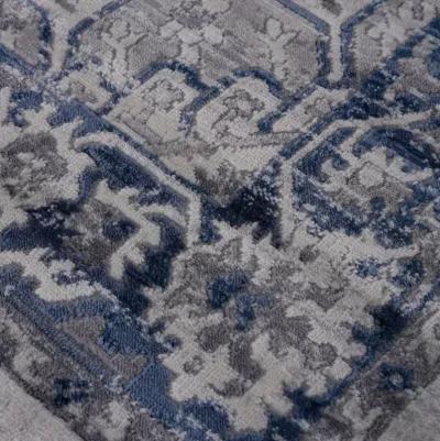 Marfi Blue - Grey Rug Size 5'3'' x 7'6''