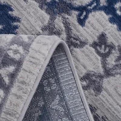 Marfi Blue - Silver Rug Size 5'3'' x 7'6''