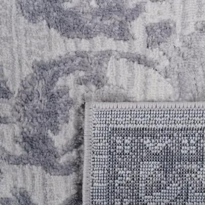 Marfi Grey-Silver Runner Rug 2'2'' x 8'