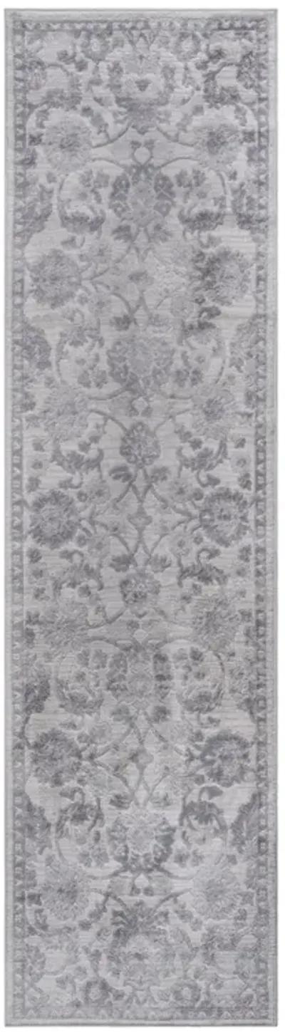 Marfi Grey-Silver Runner Rug 2'2'' x 8'