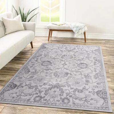 Marfi Grey - Silver Rug Size 6'7''x 9