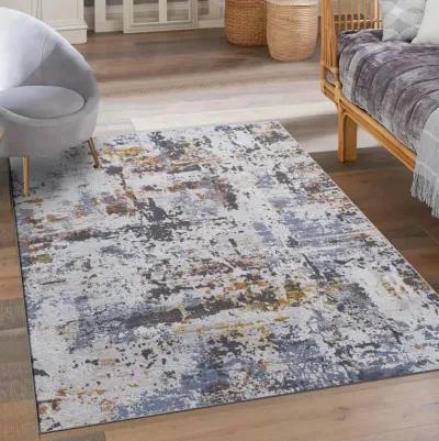 Payas Ivory - Blue Rug Size 7'9'' x 10'