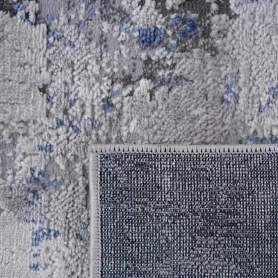 Marfi Silver-Blue Rug Size 7'9'' x 10'