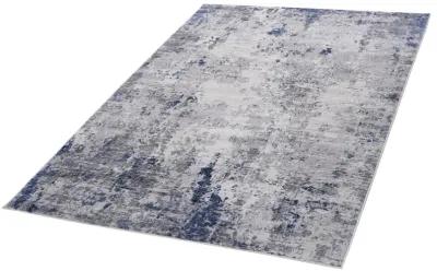 Marfi Silver-Blue Rug Size 7'9'' x 10'