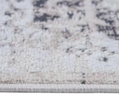 Payas Cream Anthracite Rug Size 7'9'' x 10'