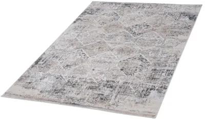 Payas Cream Anthracite Rug Size 7'9'' x 10'