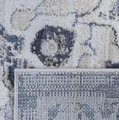 Payas Cream - Blue Rug Size 6'7'' x 9'