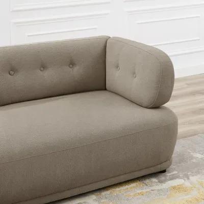 Richmond Mocha Boucle Left Facing Chaise Sectional Sofa