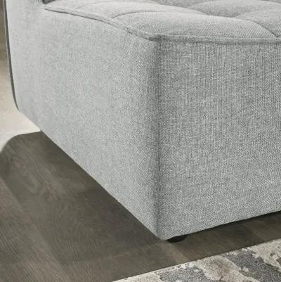 Linden Light Gray Linen Modular Corner Sofa