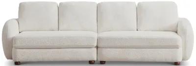 Virgil Cream Boucle Large Sofa