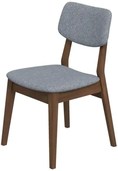 Abbott Dark Grey Fabric Dining Chair  Set of 2