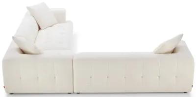 Wade Ivory Boucle Corner Sofa