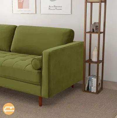 Daphne Pistachio Green Velvet Sofa