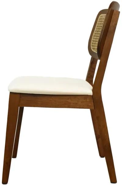 Kane Cream Velvet Dining Chair Set of 2