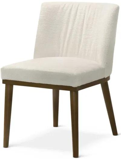 Dalby White Fabric Dining Chair Set of 2