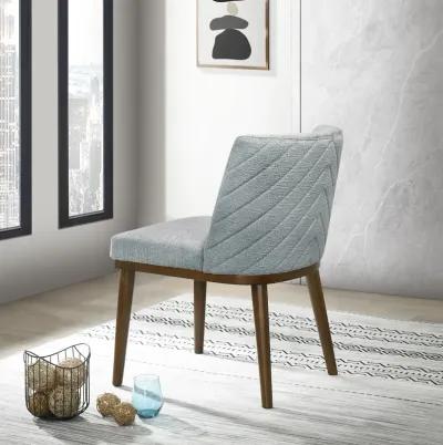 Dalby Grey Fabric Dining Chair Set of 2