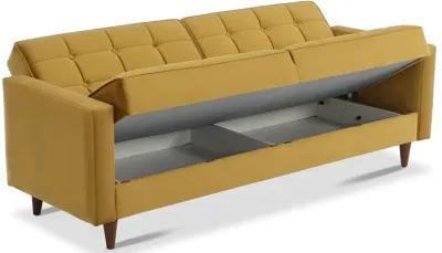 Bennet Yellow Sleeper Sofa