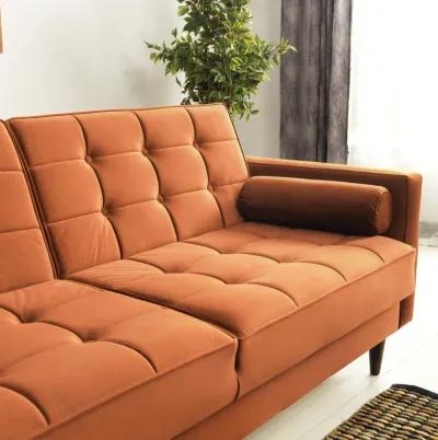 Bennet Burnt Orange Sleeper Sofa