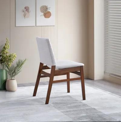 Alpha Light Grey Dining Chair set of two