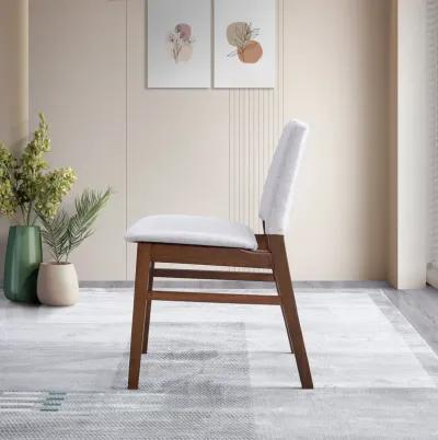 Alpha Light Grey Dining Chair set of two