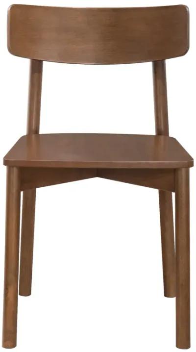 Piper Walnut Dining Chair  Set of 2