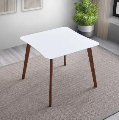 Beta White Top Dining Table