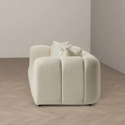 Bella Ivory Boucle Sofa