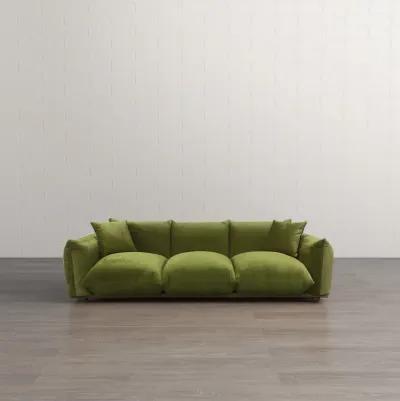 Archer Olive Green Velvet Sofa