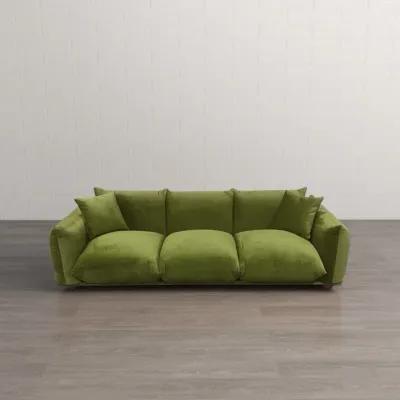 Archer Olive Green Velvet Sofa