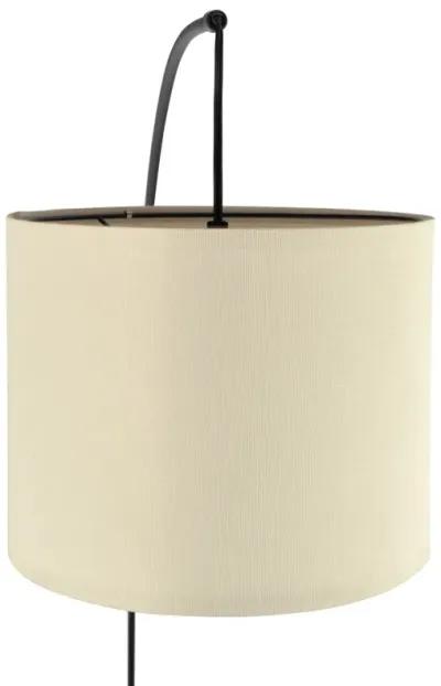 Royal 3-Arm Metal Arc Floor Lamp, Oil Rubbed Bonze with Linen Shade, 4 way Rotary Switch