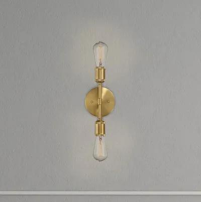 Reverie Double Lights Bathroom Wall Sconce over Mirror Bedroom Hallway Entryway 5"W × 10.75"H × 5"E