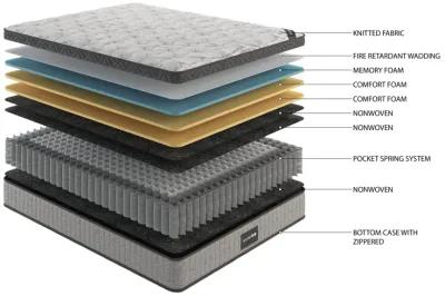 10" King Hybrid Mattress Gel Memory Foam