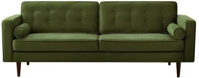 Kirby Olive Green Velvet Sofa