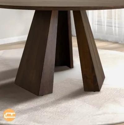 Parker Round Walnut Dining Table