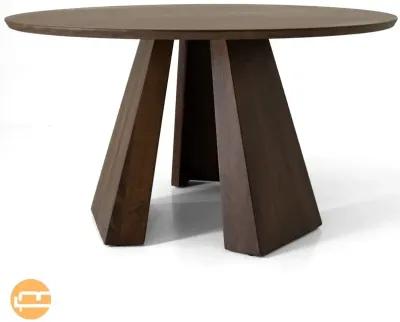 Parker Round Walnut Dining Table